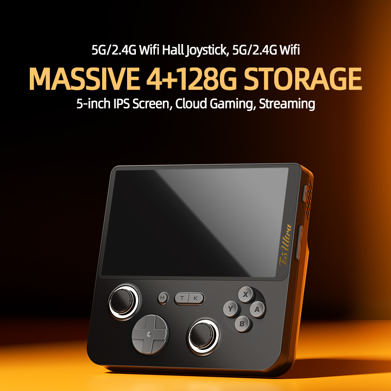Retro X8 Gaming Console - GAMEMT E5 Ultra 4+128GB Layar IPS