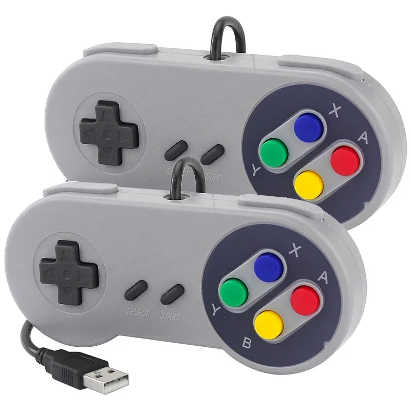Retro Gaming Windows - Pengontrol Joystick Game Retro USB Berkabel