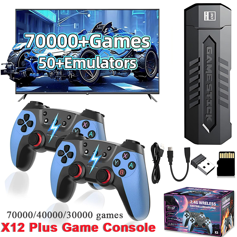 Retro X8 Gaming Console - X2 Retro Game Stick dengan 128GB