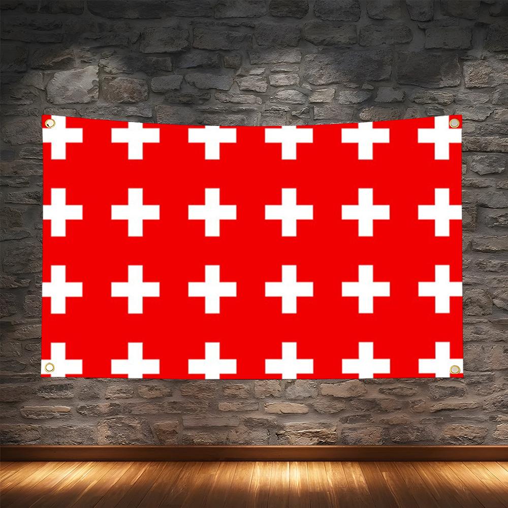 Retro Gaming Banner - 1 Buah Spanduk Gantung Dinding Sepak
