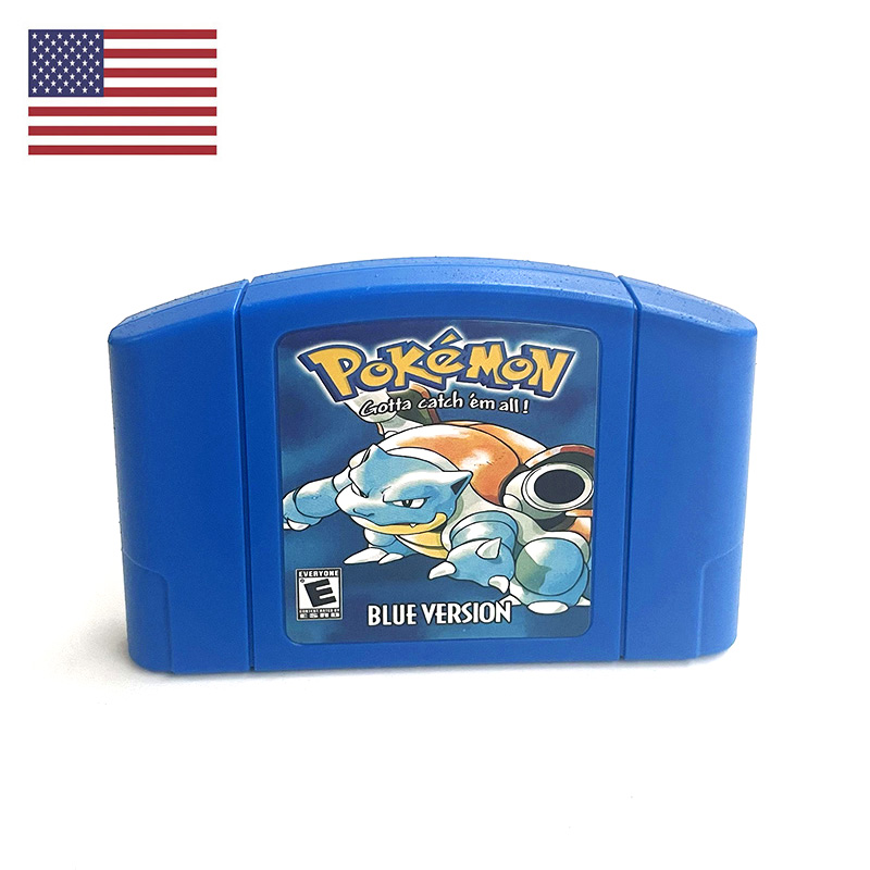 Retro Gaming Room - Konsol Game Retro N64 Pokemon Blue
