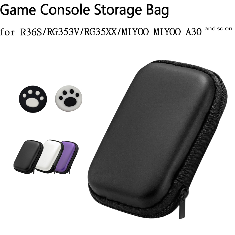 Retro Gaming Handheld 2026 - Tas Portabel R36S 2026, Tas Penyimpanan