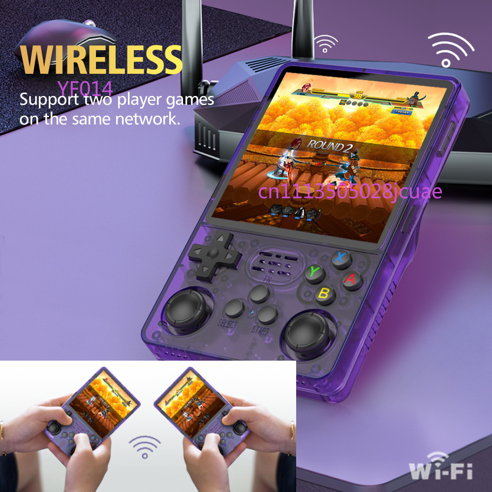 Retro Gaming Console - Konsol Game Genggam Open Source R36Plus