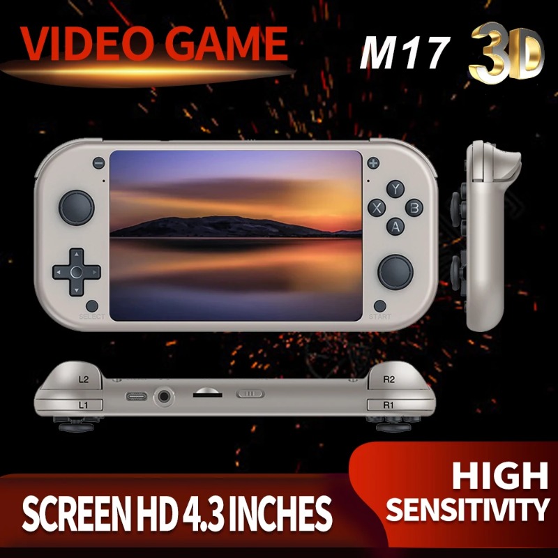 Retro Gaming Tv Box - Konsol Game TV M17 Terbaru 4K