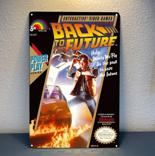 Retro Gaming Pictures - Poster Logam Game Video Retro Back
