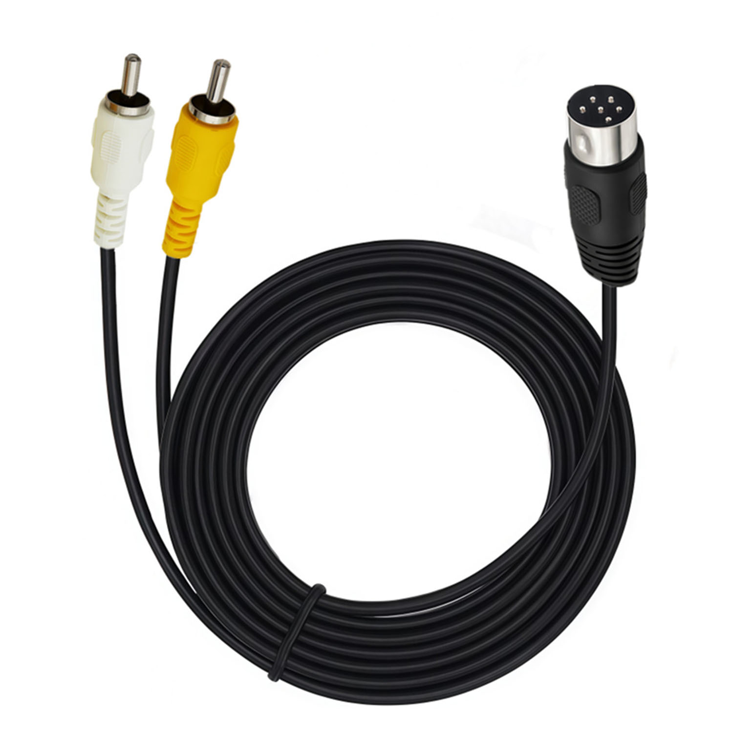 Retro Gaming Cables - Kabel Sinyal AV Komposit DIN 6