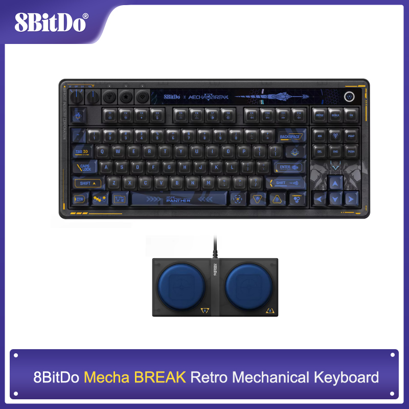 Retro Gaming Windows - 8BitDo Retro 87 Mechanical Keyboard -