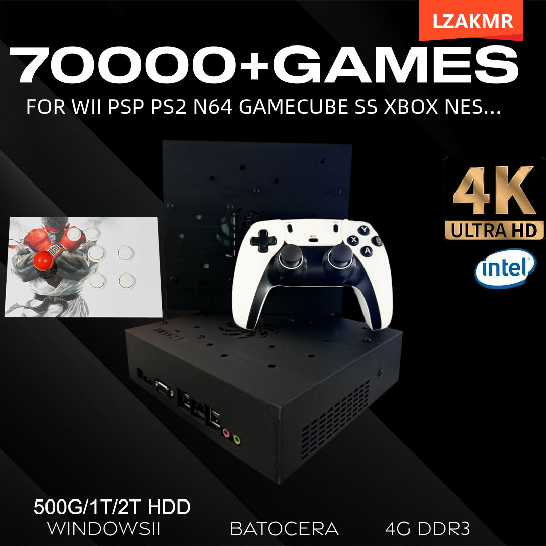 Retro Gaming Batocera - Konsol Game Retro 70000+ Game 2TB