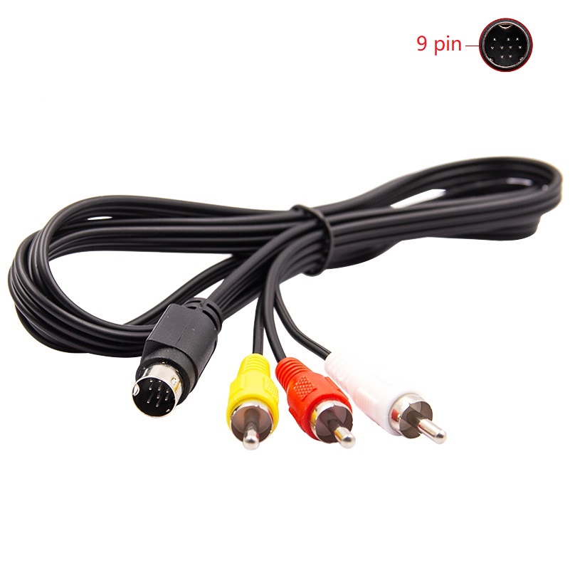 Retro Gaming Cables - Kabel Koneksi 1.8M untuk Sega Genesis