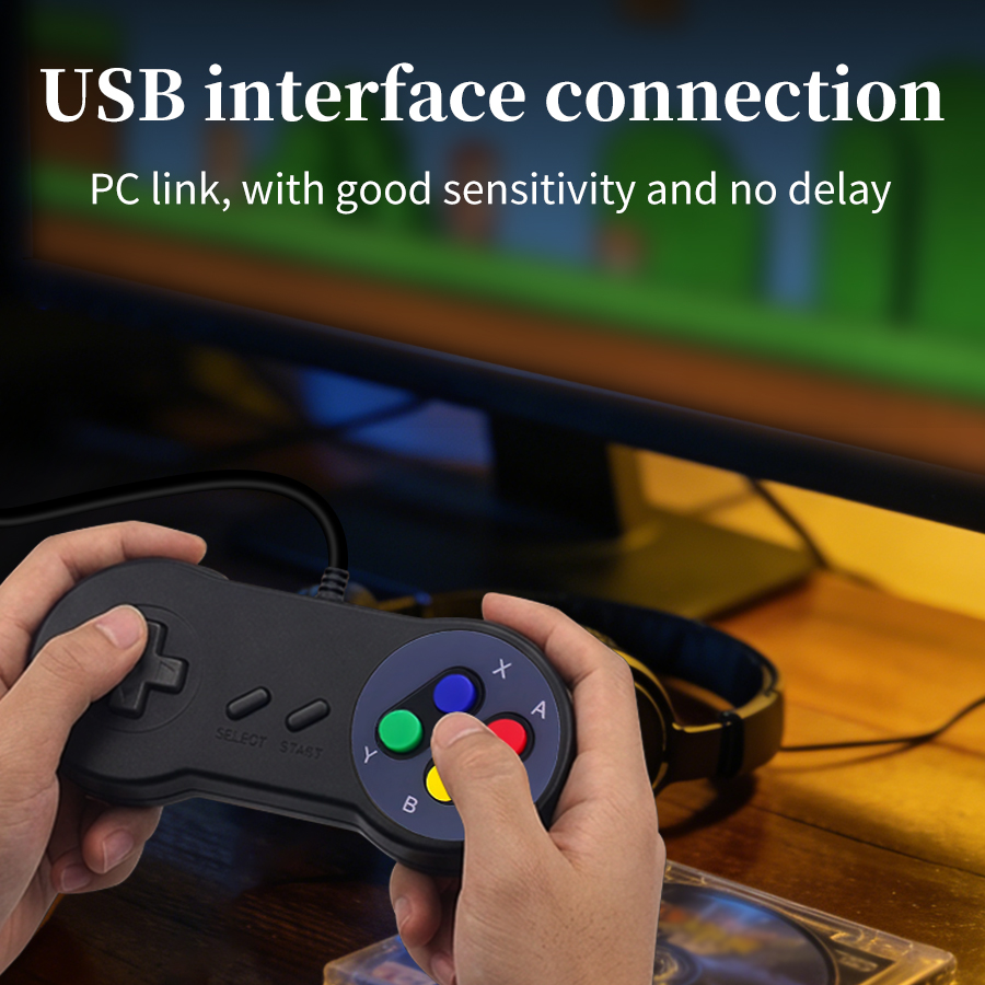 1-2 Buah Gamepad Retro Pengont - Retro Gaming Raspberry Pi 4 ulasan dan harga