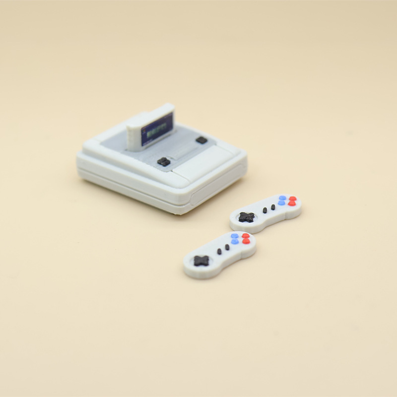 1set Rumah Boneka Mini Konsol  - Retro Gaming Room ulasan dan harga