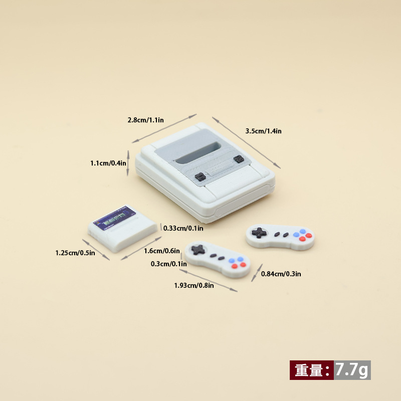 1set Rumah Boneka Mini Konsol  - Retro Gaming Room ulasan dan harga