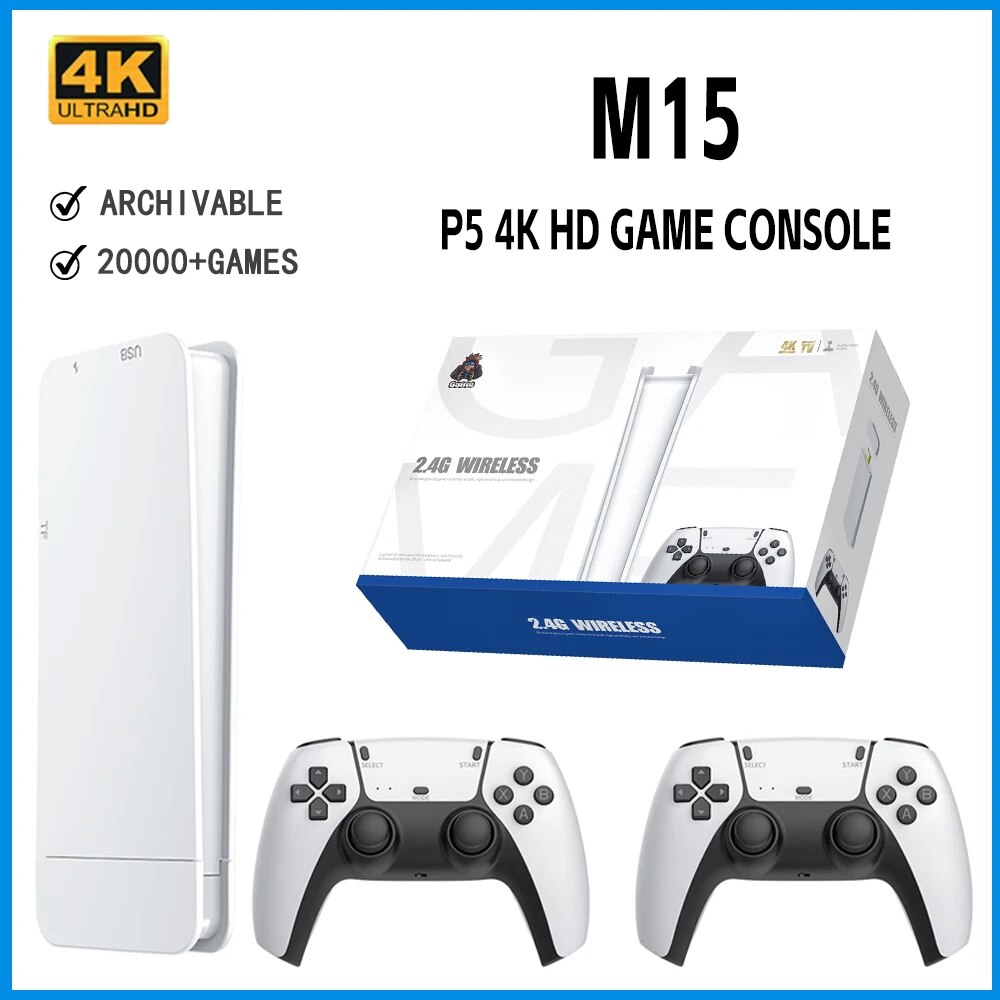Konsol Game HD 4K M15 BARU P5  - Retro Gaming Xbox ulasan dan harga