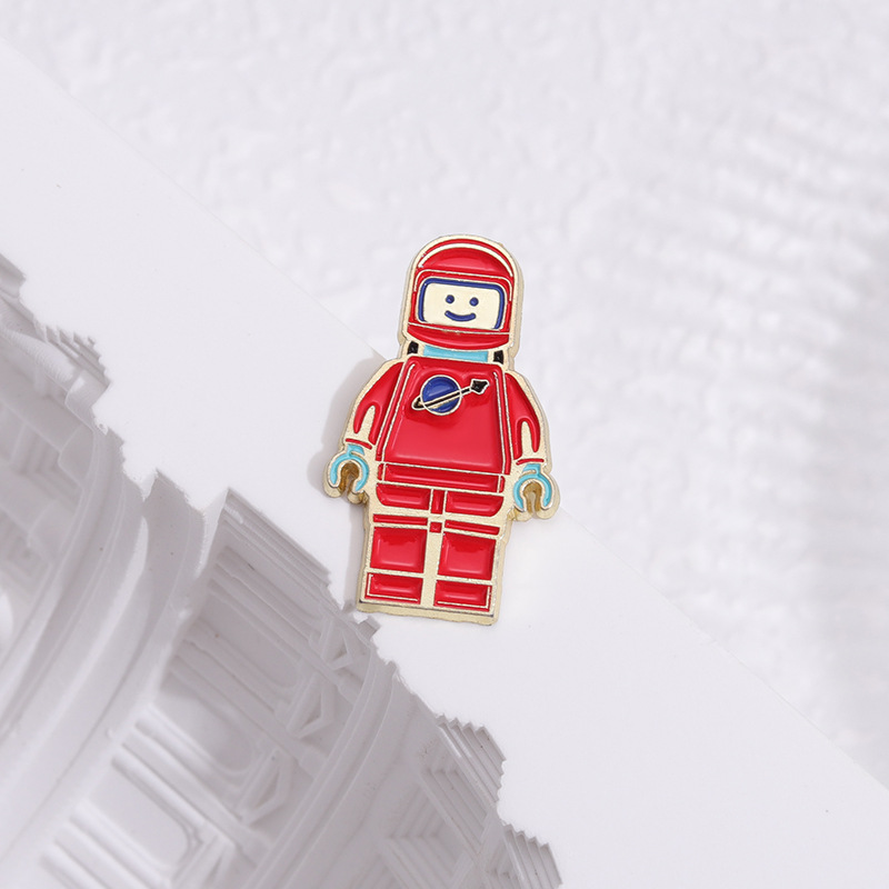 Pin Bros Enamel Astronot Lego  - Retro Gaming Fun ulasan dan harga