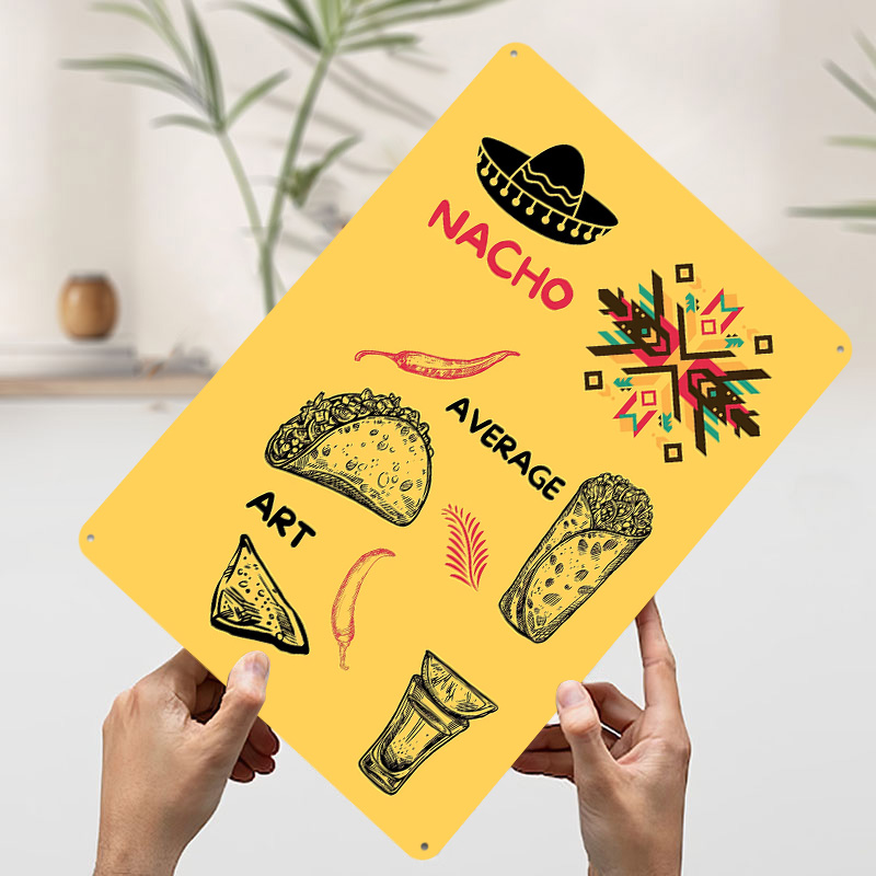Poster Makanan Meksiko dengan  - Background Retro Gaming ulasan dan harga