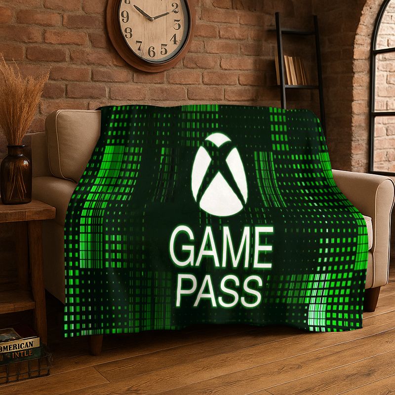 Selimut Flanel Logo Gamer Gami - Retro Gaming Xbox ulasan dan harga