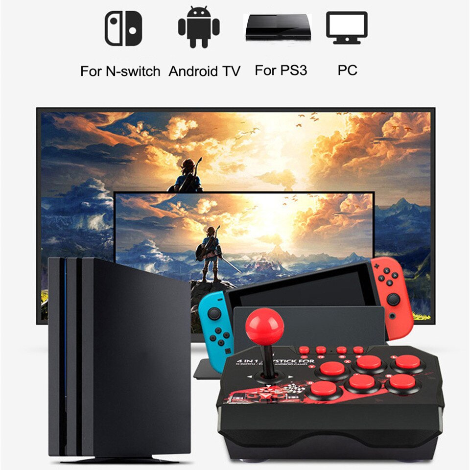 GAMINJA NS002 4 In 1 Retro Arc - Retro Gaming Raspberry Pi 4 ulasan dan harga