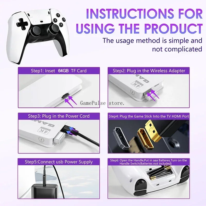 GamePulse M15 Ultra Game Stick - Retro Gaming Tv Box ulasan dan harga
