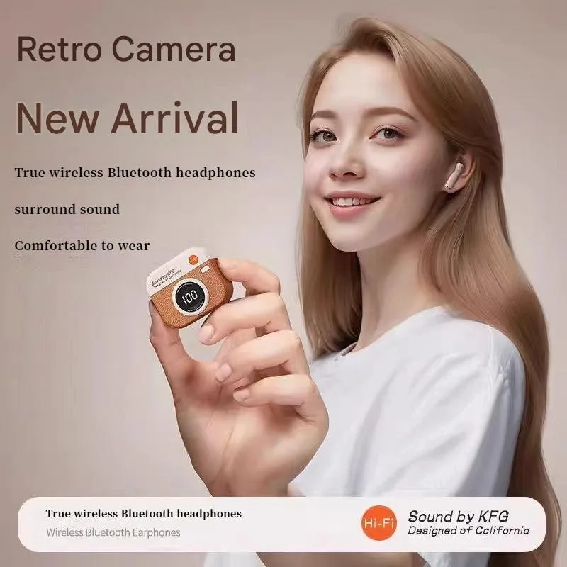 Q86 Retro Camera Wireless Earb - Retro Gaming Cables ulasan dan harga