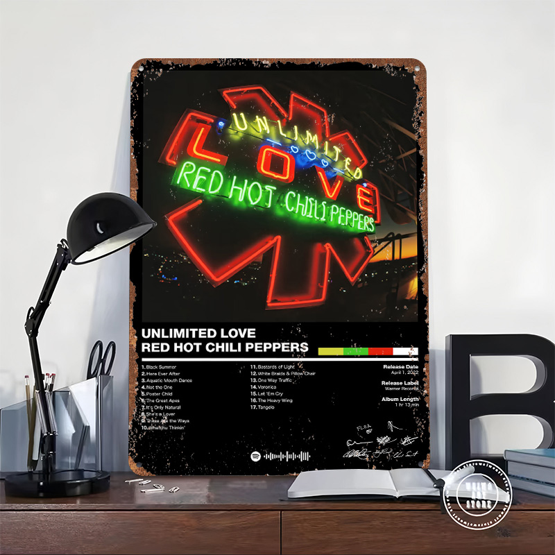 Red Hot Chili Peppers - Poster - Retro Gaming Unlimited ulasan dan harga
