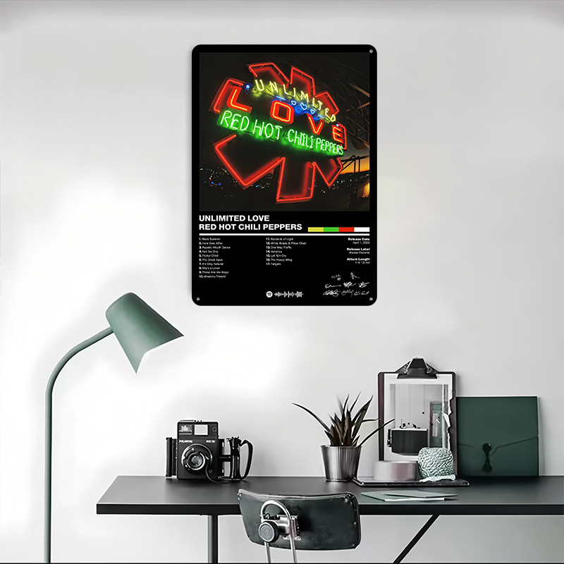 Red Hot Chili Peppers - Poster - Retro Gaming Unlimited ulasan dan harga