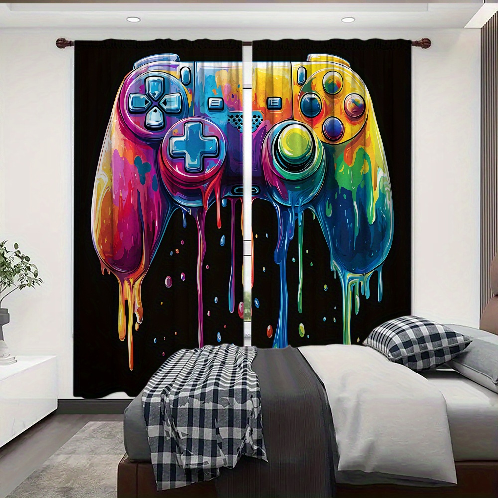 Tirai Pengontrol Game Retro Ti - Background Retro Gaming ulasan dan harga