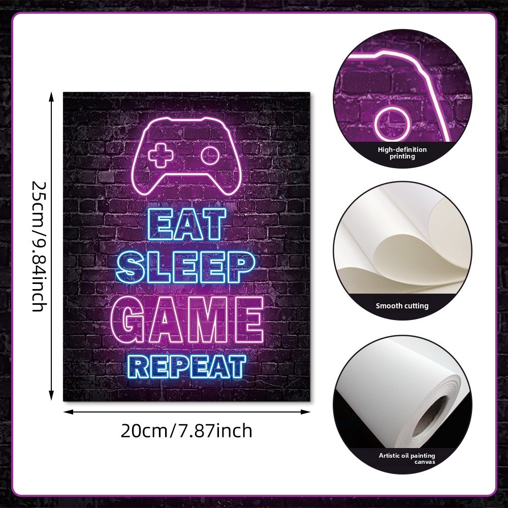   Stiker Dinding Abstrak Retro - Background Retro Gaming ulasan dan harga