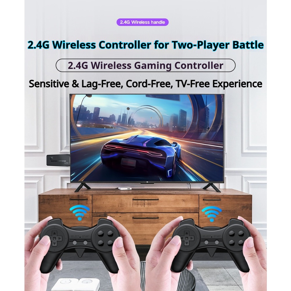 Konsol Game Stick Retro 4K Por - Retro Gaming Xbox ulasan dan harga