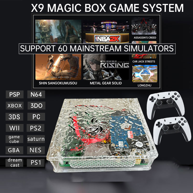 Konsol Game Retro LZAKMR X9 1T - Retro Gaming Batocera ulasan dan harga