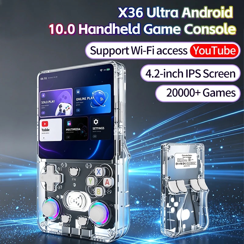 Konsol Genggam Retro X36Ultra  - Retro Gaming Youtubers ulasan dan harga