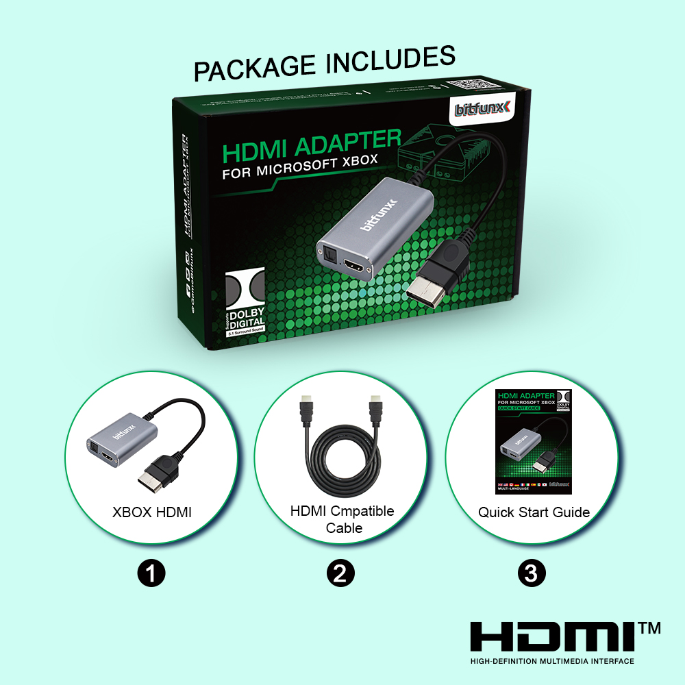 Bitfunx HDMI ™   Adaptor untuk - Retro Gaming Xbox ulasan dan harga