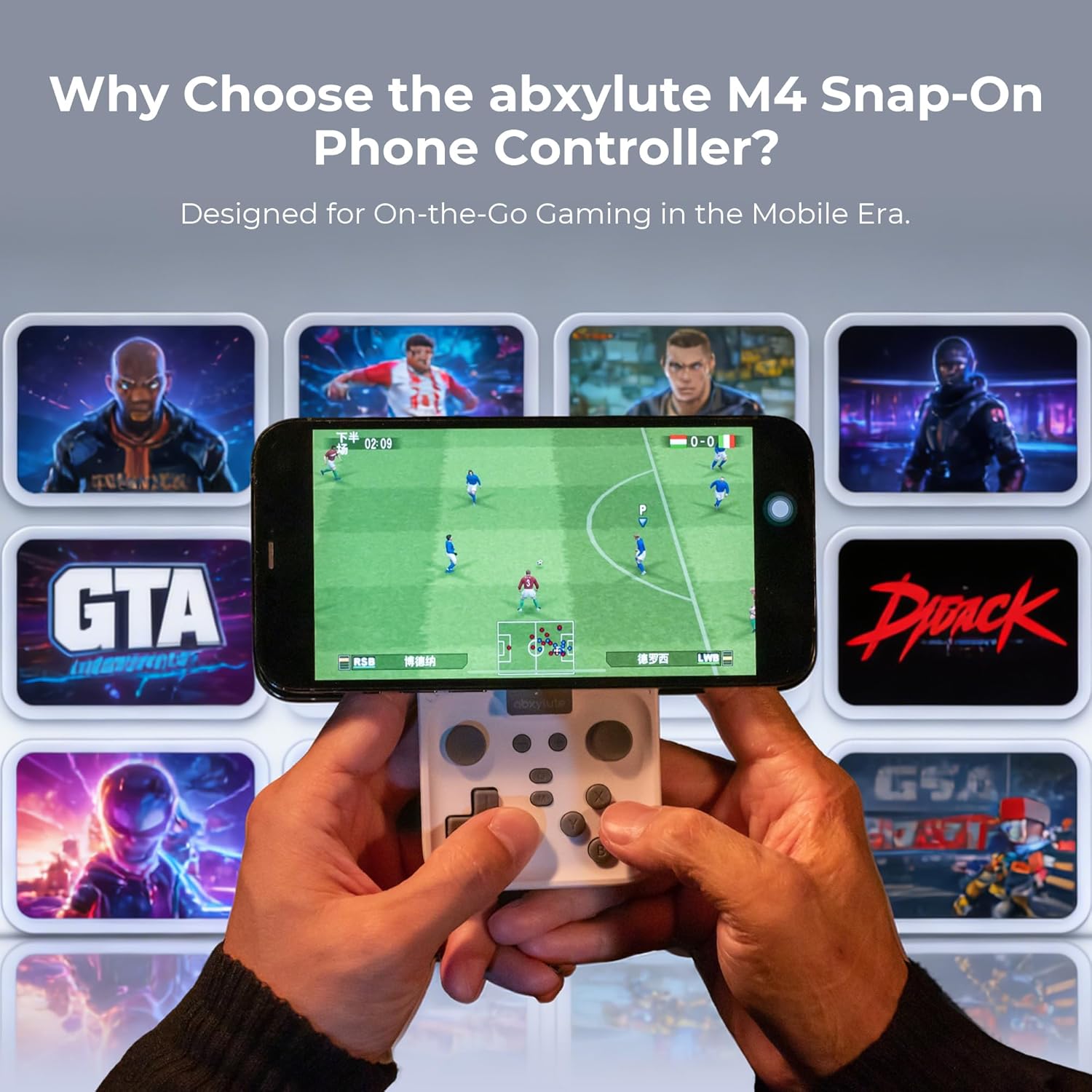 Kontroler Game Mobile M4 Snap- - Retro Gaming On Phone ulasan dan harga