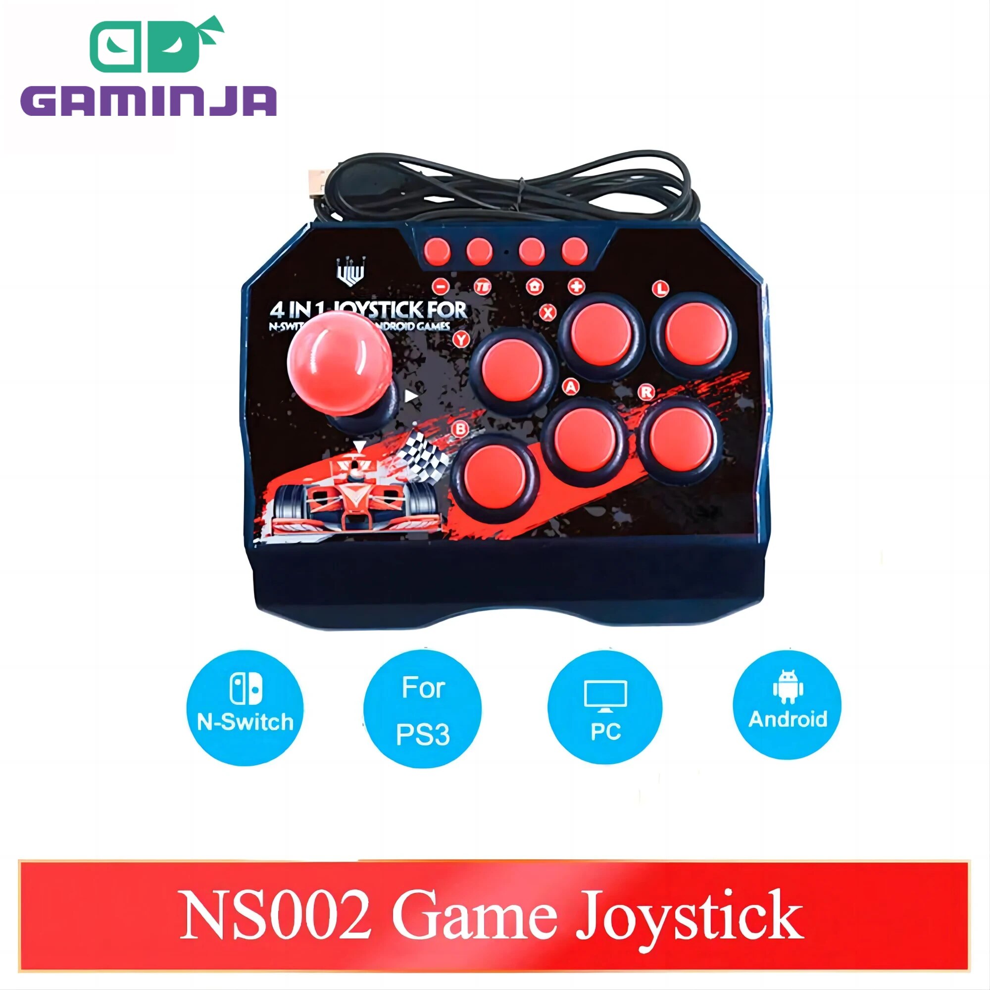 GAMINJA NS002 4 In 1 Retro Arc - Retro X8 Gaming Console ulasan dan harga
