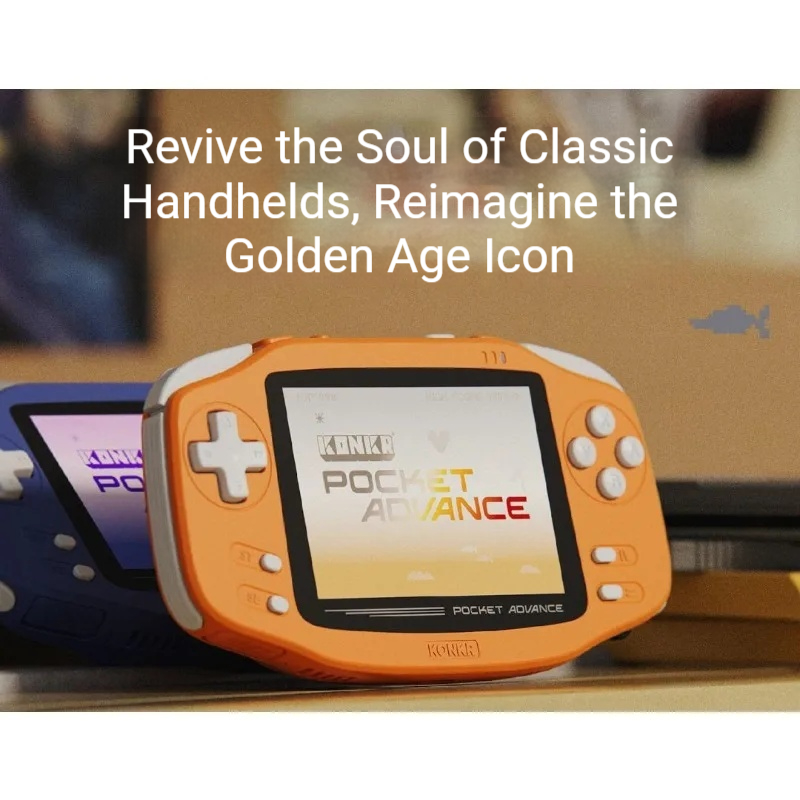 AYANEO KONKR Pocket Advance Re - Retro X8 Gaming Console ulasan dan harga