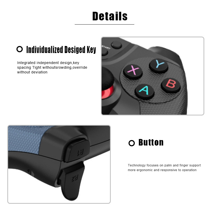 Kontroler Gamepad Nirkabel unt - Retro Gaming Tv Box ulasan dan harga