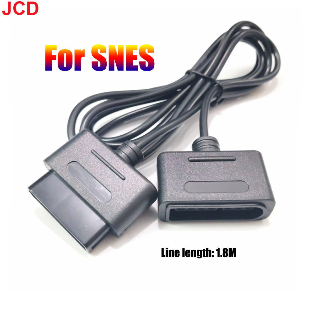 JCD 1 buah 1.8m pengendali Gam - Retro Gaming Cables ulasan dan harga