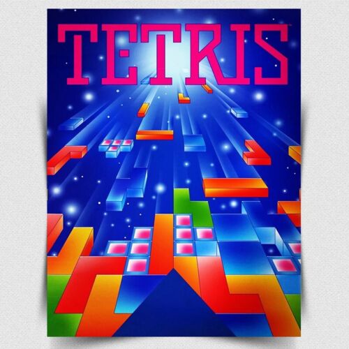 PLAKAT TETRIS METAL SIGN - Pos - Retro Gaming Room ulasan dan harga