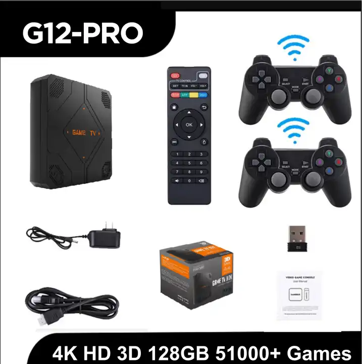 G12 Pro Kotak Game Konsol Vide - Retro Gaming Tv Box ulasan dan harga