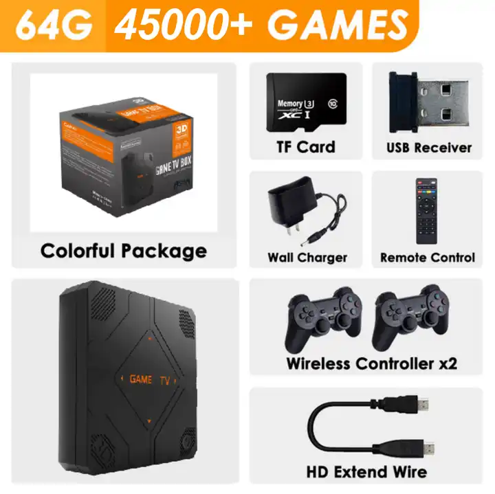 G12 Pro Kotak Game Konsol Vide - Retro Gaming Tv Box ulasan dan harga