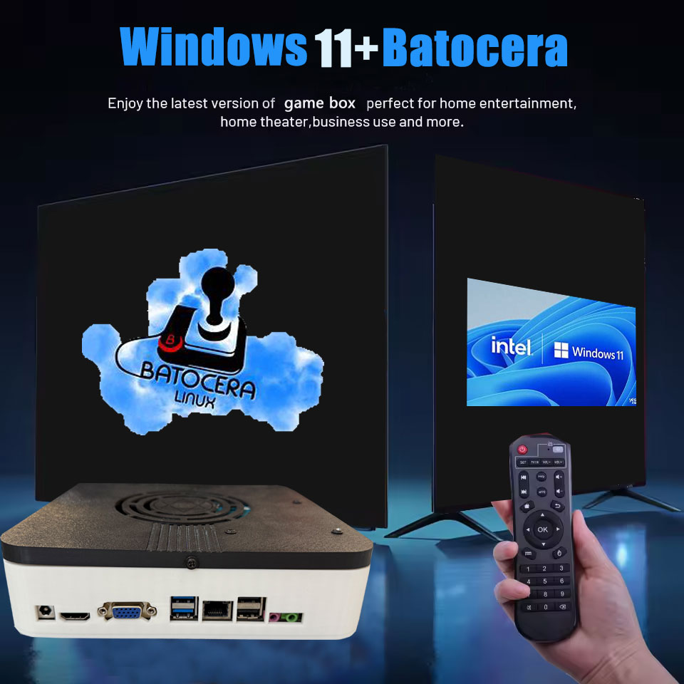 Konsol Game Retro Super Consol - Retro Gaming Batocera ulasan dan harga