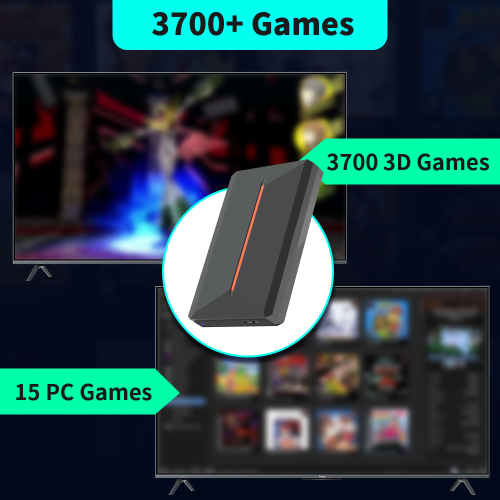 Launchbox konsol Game OS 500GB - Retro X8 Gaming Console ulasan dan harga
