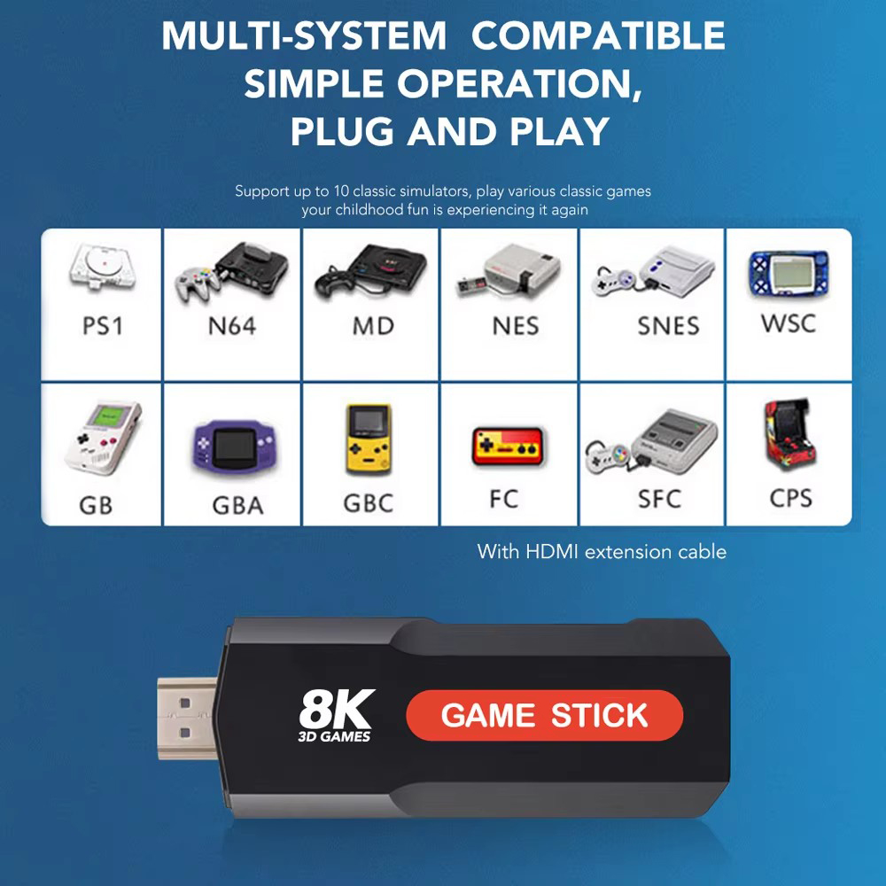 X2 Game Stick HD 4K 8K 3D Kons - Retro Gaming Xbox ulasan dan harga