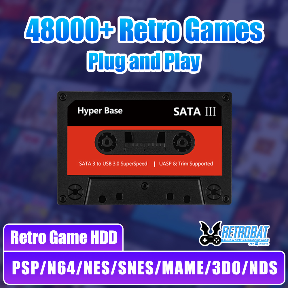 Hard Drive Game Batocera 500G  - Retro Gaming Batocera ulasan dan harga