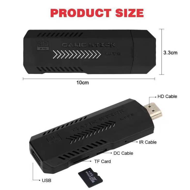 Konsol Video Game Retro X2 2.4 - Retro Gaming Game Stick ulasan dan harga