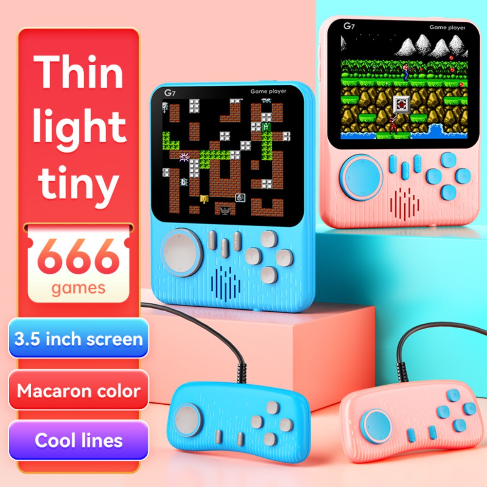 Konsol Game Genggam Retro G7,  - Retro Gaming Cables ulasan dan harga