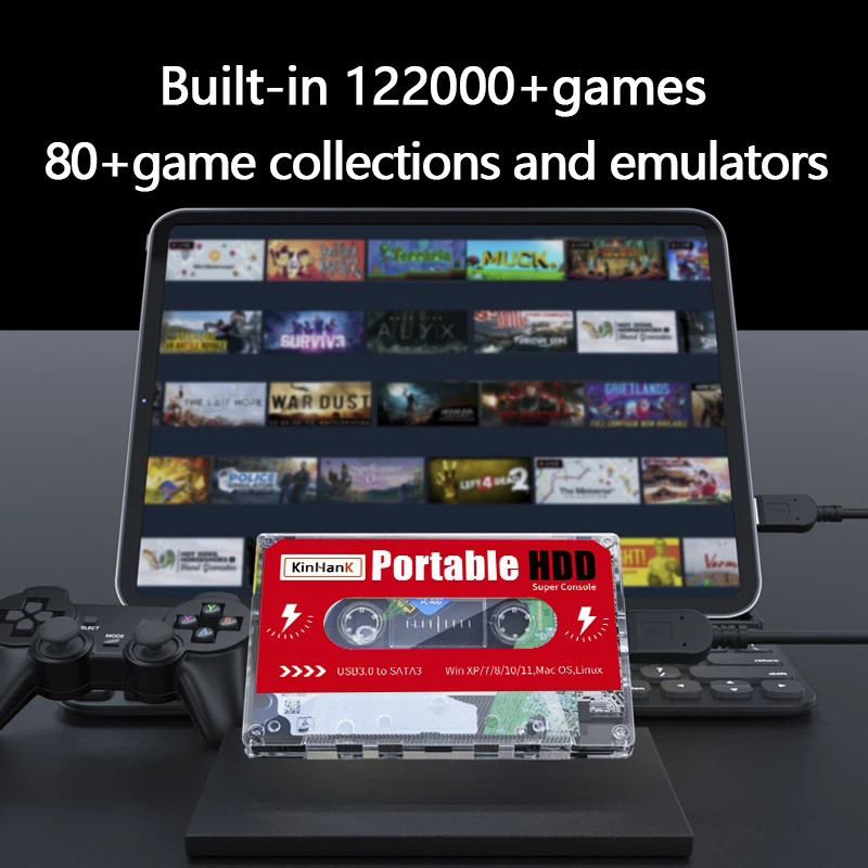 KINHANK konsol Super X Gaming, - Retro Gaming Batocera ulasan dan harga