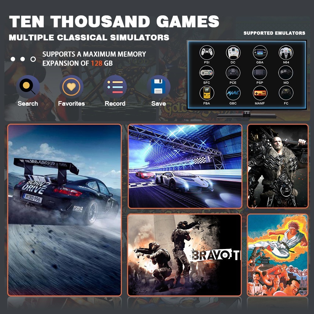 X2 Ultra Retro Game Stick 4K,  - Retro X8 Gaming Console ulasan dan harga