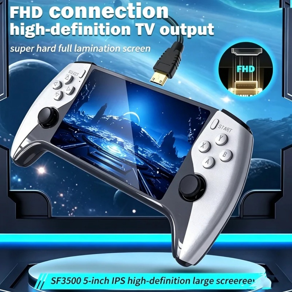 SF3500 Konsol Game Genggam 5 i - Retro Gaming Room ulasan dan harga