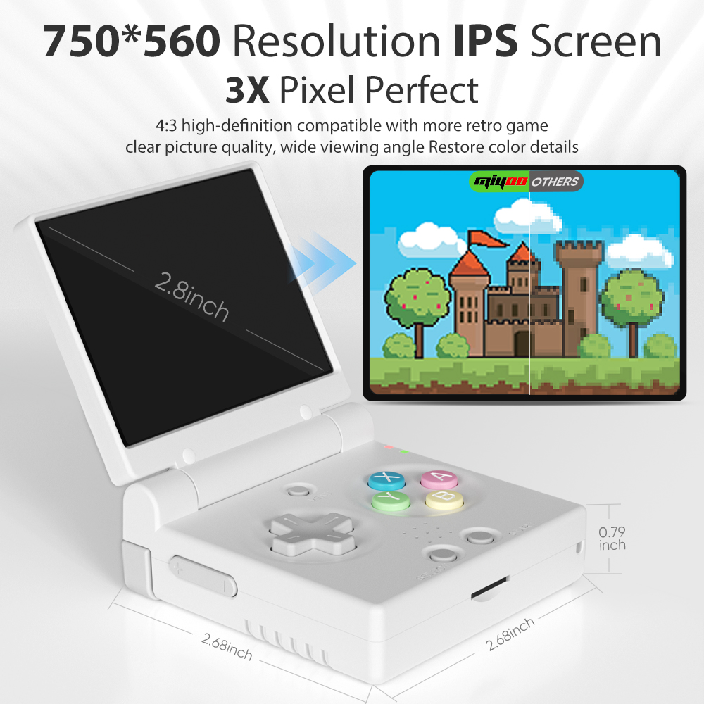 Konsol Game Genggam Retro MIYO - Retro Gaming Handheld 2026 ulasan dan harga